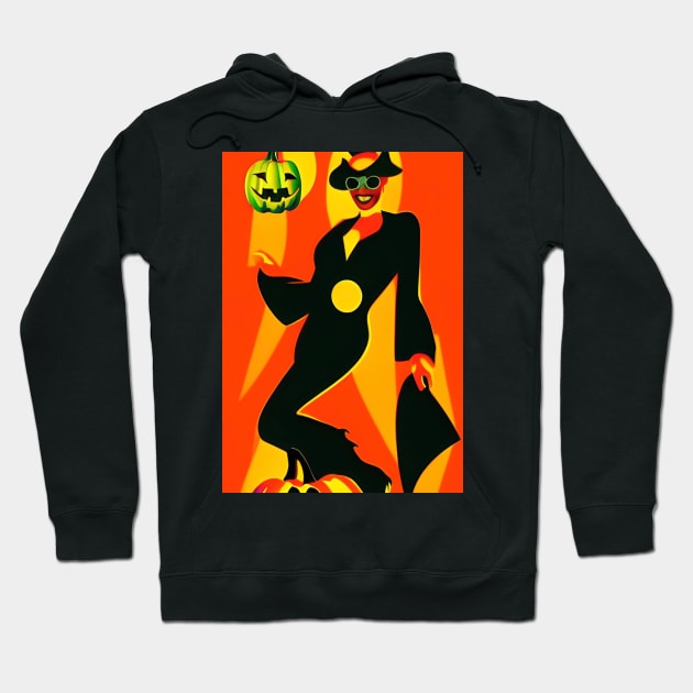 CARTOON SPOOKY HALLOWEEN PARTY Hoodie by sailorsam1805